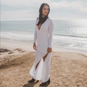 NBD own the night maxi dress - small